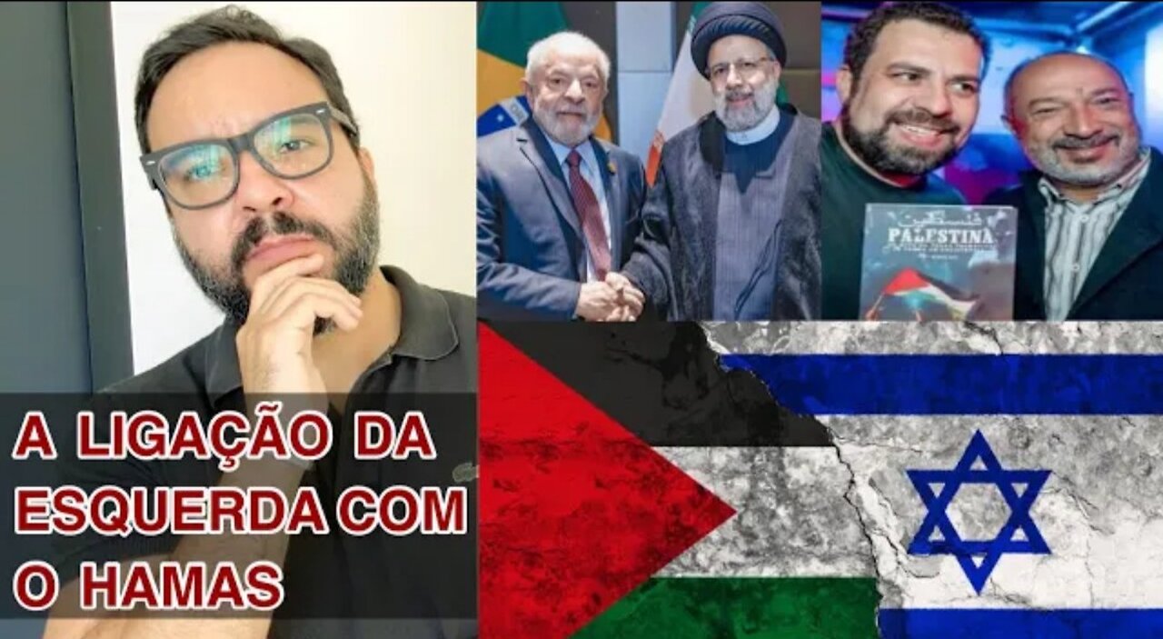 In Brazil The truth behind this WAR and the connection between the Left and HAMAS!