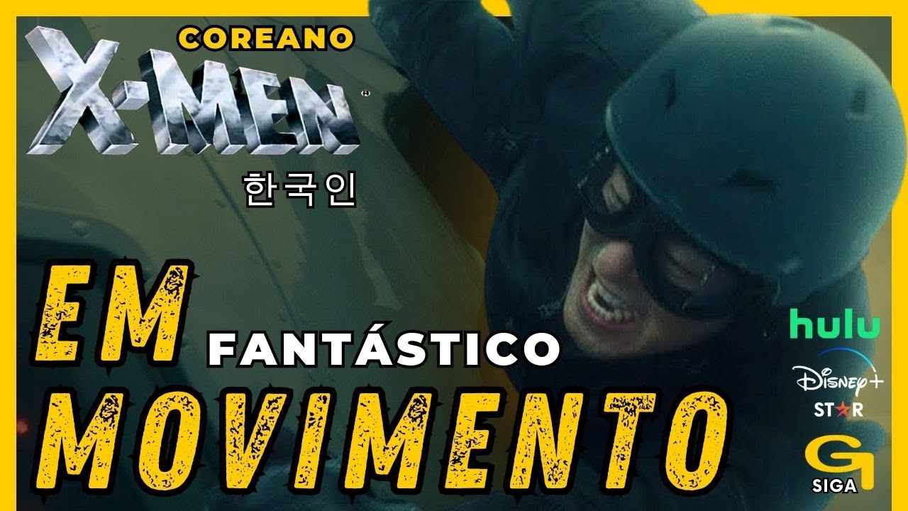 Vai Deixá-lo Sem Fôlego. Trailer: Em Movimento Nova Série de Heróis, X-Men Coreana #educação #disney