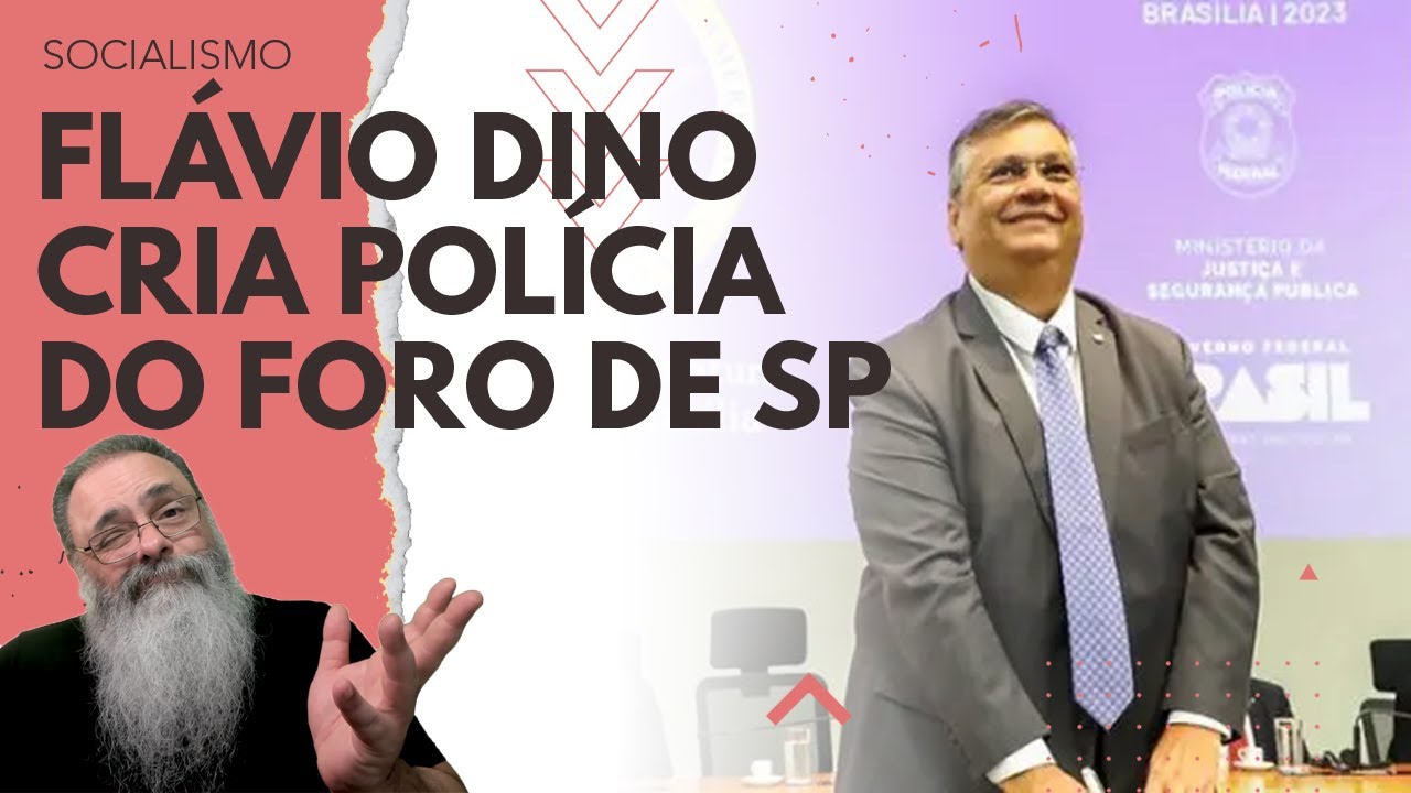 FLÁVIO DINO cria AMERIPOL com POLÍCIA de PAÍSES REPÚBLICAS de BANANA para PERSEGUIR OPOSITORES