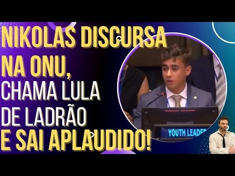 SENSACIONAL: Nikolas fala na ONU, detona Lula, STF e Greta e sai aplaudido!