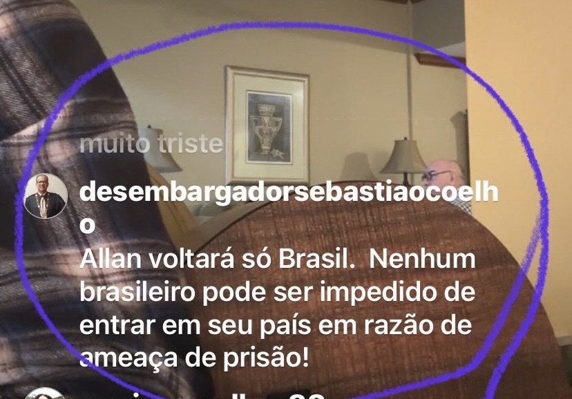 Palavras do Desembargador Sebastião Coelho