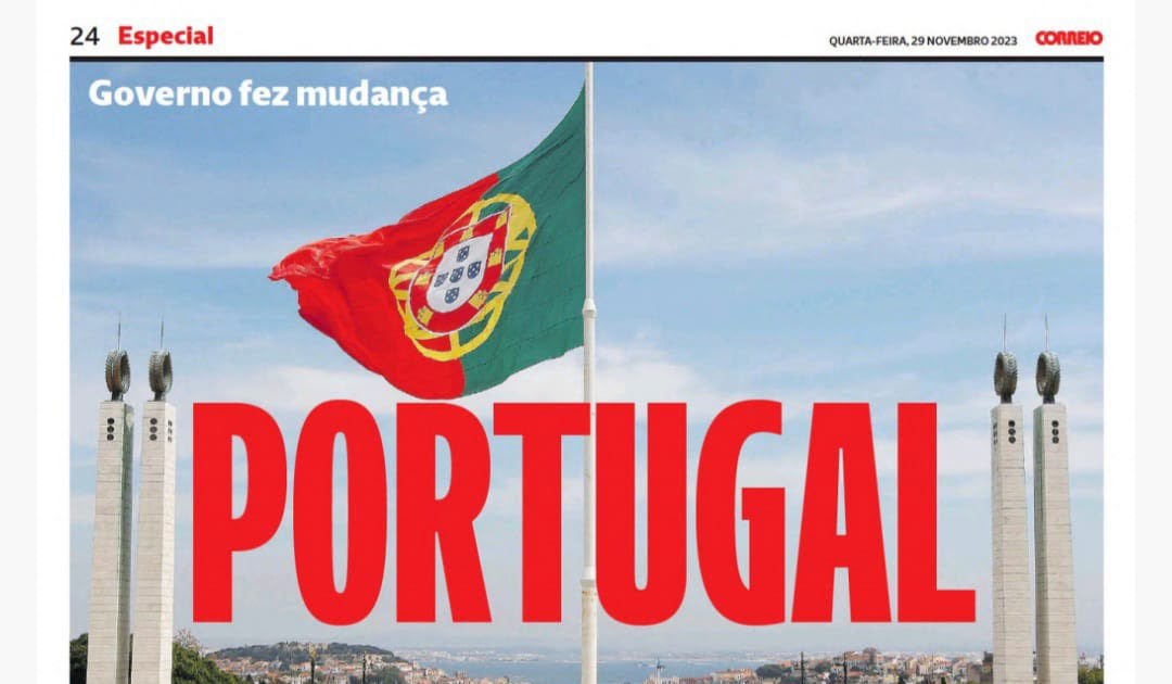 Governo de Portugal desrespeita símbolos nacionais