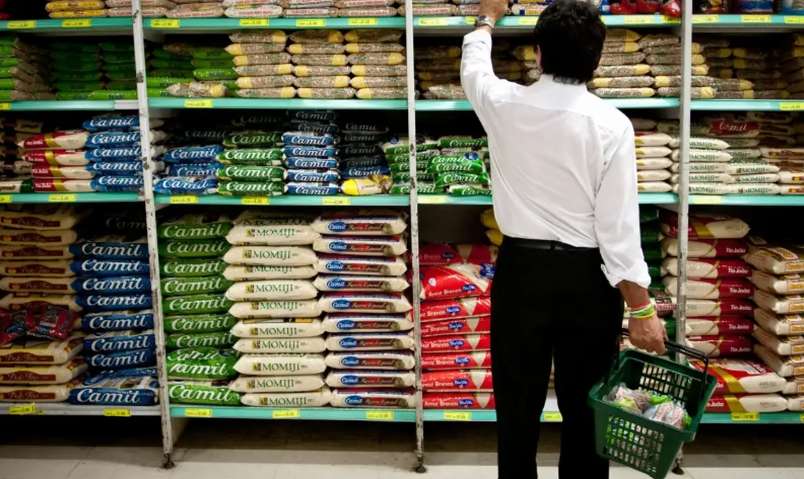 Preço da saca do arroz bate R$ 120,00