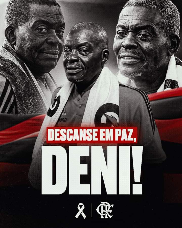 Massagista Denir, do Flamengo, morre aos 75 anos