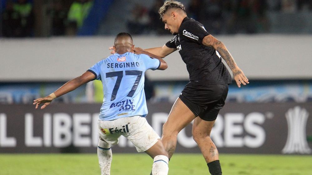 Aurora busca empate nos acréscimos contra o Botafogo na Libertadores