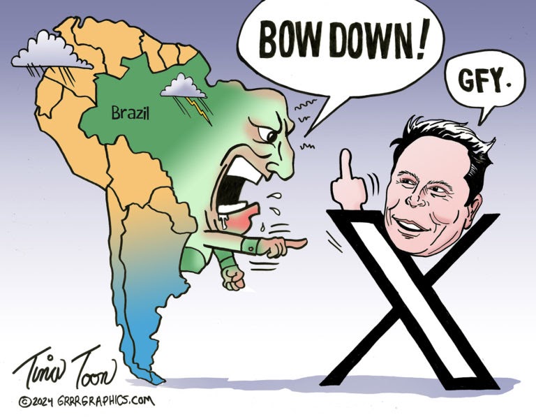 Elon Musk Vs. Brazil's Tyrant Justice...