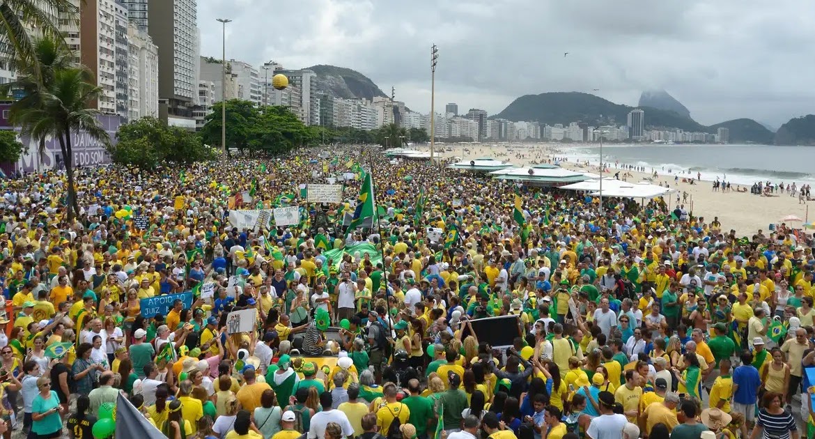 Domingo, 21 de abril, Copacabana, Rio de Janeiro
