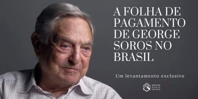 A folha de pagamento de George Soros no Brasil