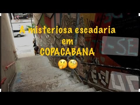 [Viagens & Destinos] Misteriosa escadaria em Copacabana