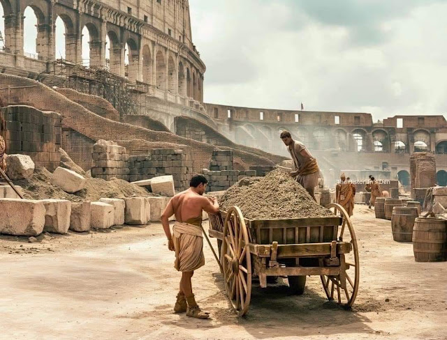 O concreto romano