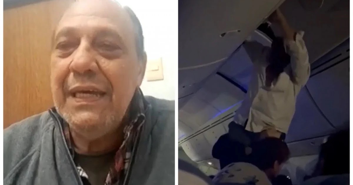 Passageiro de voo que pousou em Natal após turbulência lembra susto: 'Quebrei o teto do avião com as costas'
