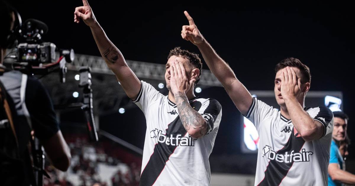 Vasco arranca empate contra o Atlético-GO no jogo de ida das oitavas da Copa do Brasil