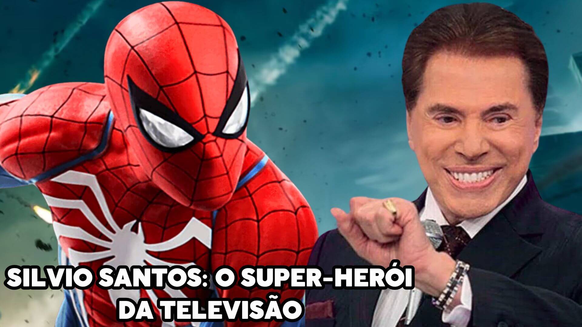 Silvio Santos o Super-Herói da televisão e seus paralelos com os quadrinhos