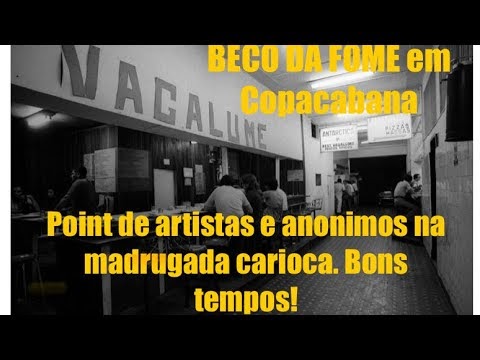 [Viagens & Destinos] Beco da Fome – Copacabana