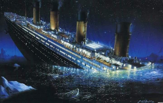 15 de abril de 1912, O RMS Titanic Naufraga
