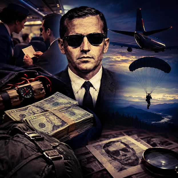 D. B. Cooper: o homem que desapareceu após saltar de um avião