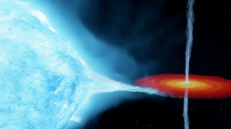 New look at first black hole detected shows it is bigger than expected
