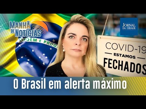 Brasil em alerta máximo / Governadores X Presidente / Entrevista com Liliane Ventura
