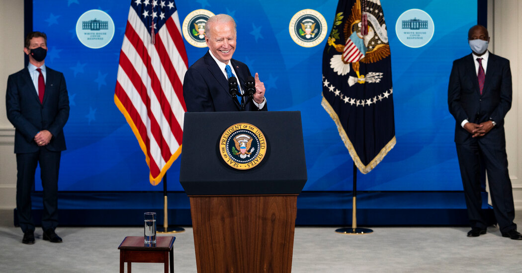 Live Updates: Biden Signs $1.9 Trillion Stimulus Bill
