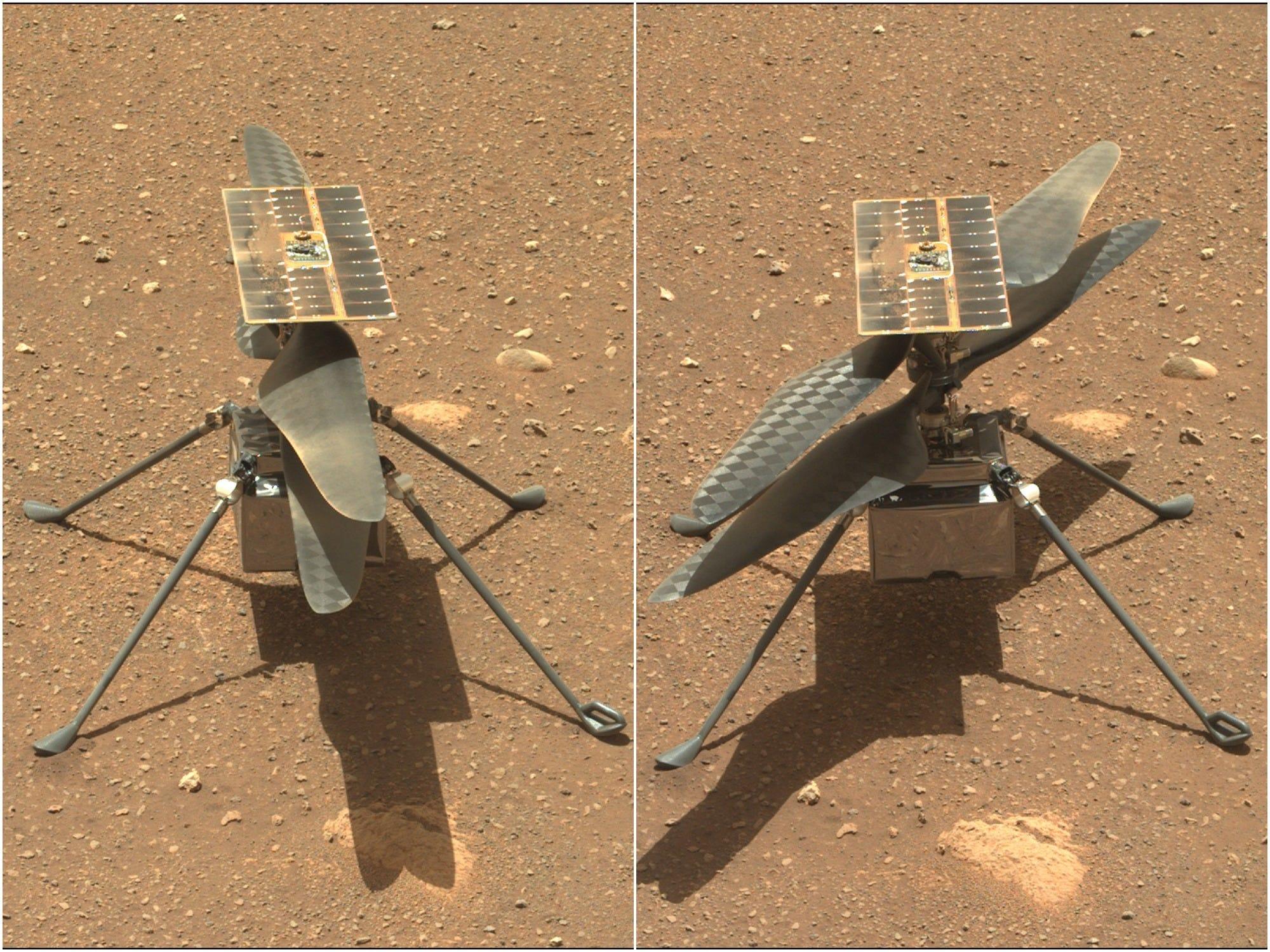 NASA delays Mars helicopter flight after a crucial rotor-blade-spinning test ended abruptly