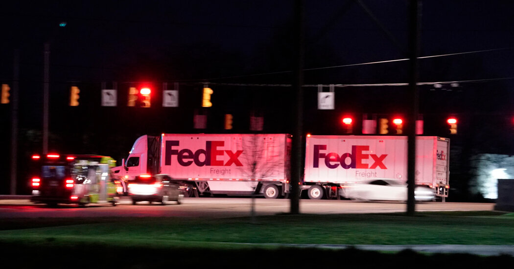 Live Updates: Shooting at FedEx Warehouse in Indianapolis Kills 8, Police Say