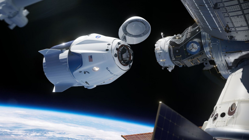 An Unidentified Object Was Flying Just 28 Miles From SpaceX's Spacecraft
