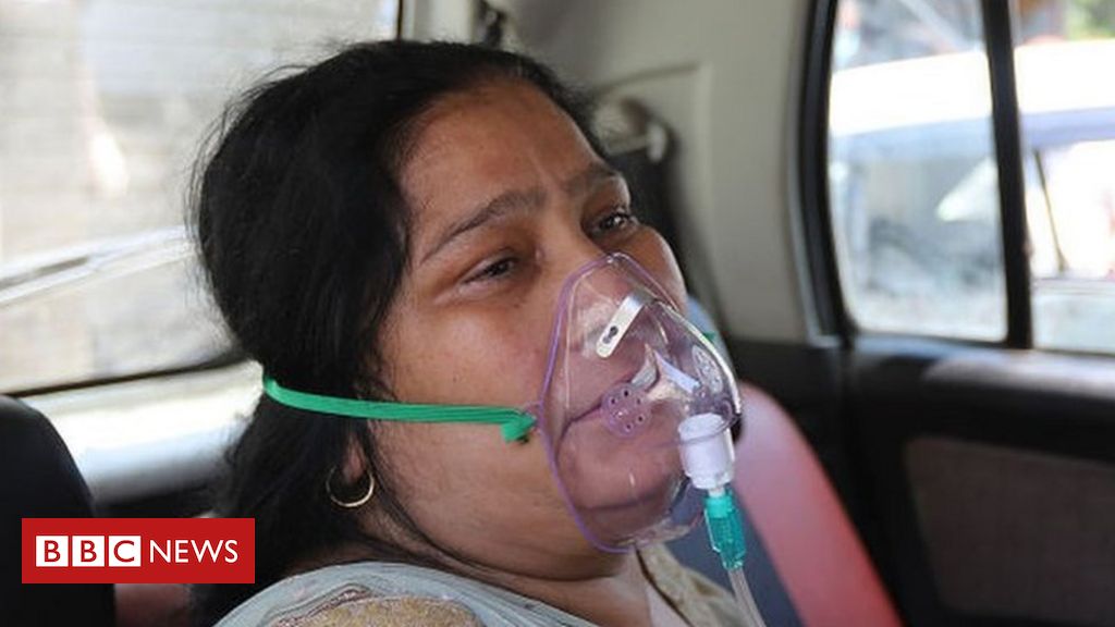 India Covid: Patients dying without oxygen amid Delhi surge