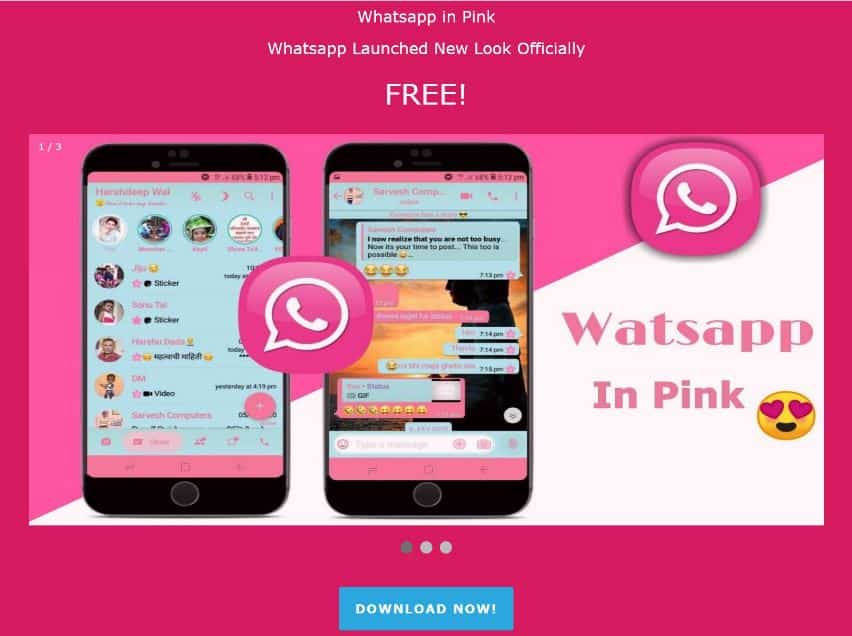 Golpe do ‘WhatsApp Pink’ pode assumir controle do seu celular - Universo Notícias