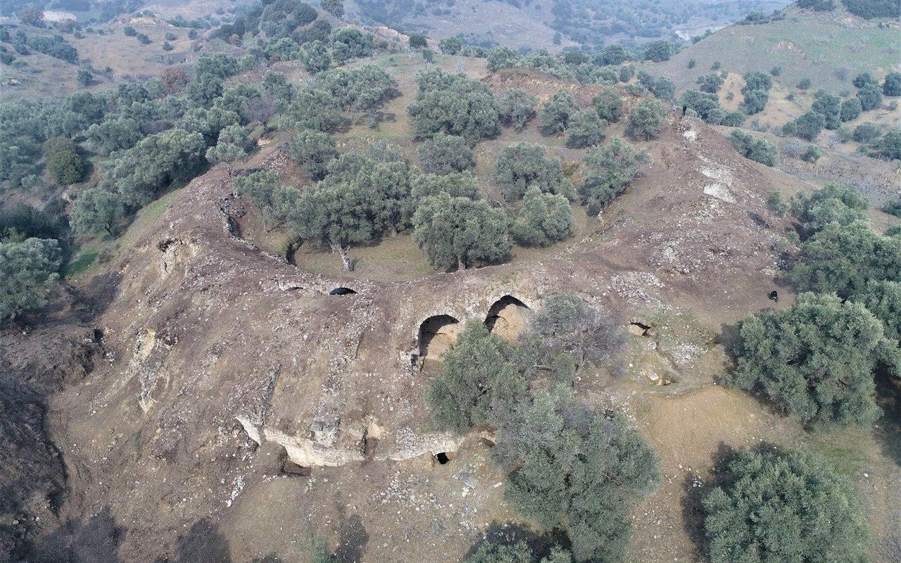 Huge amphitheatre for gladiator fights dubbed 'Turkey's Colosseum' unearthed in remote fig orchard