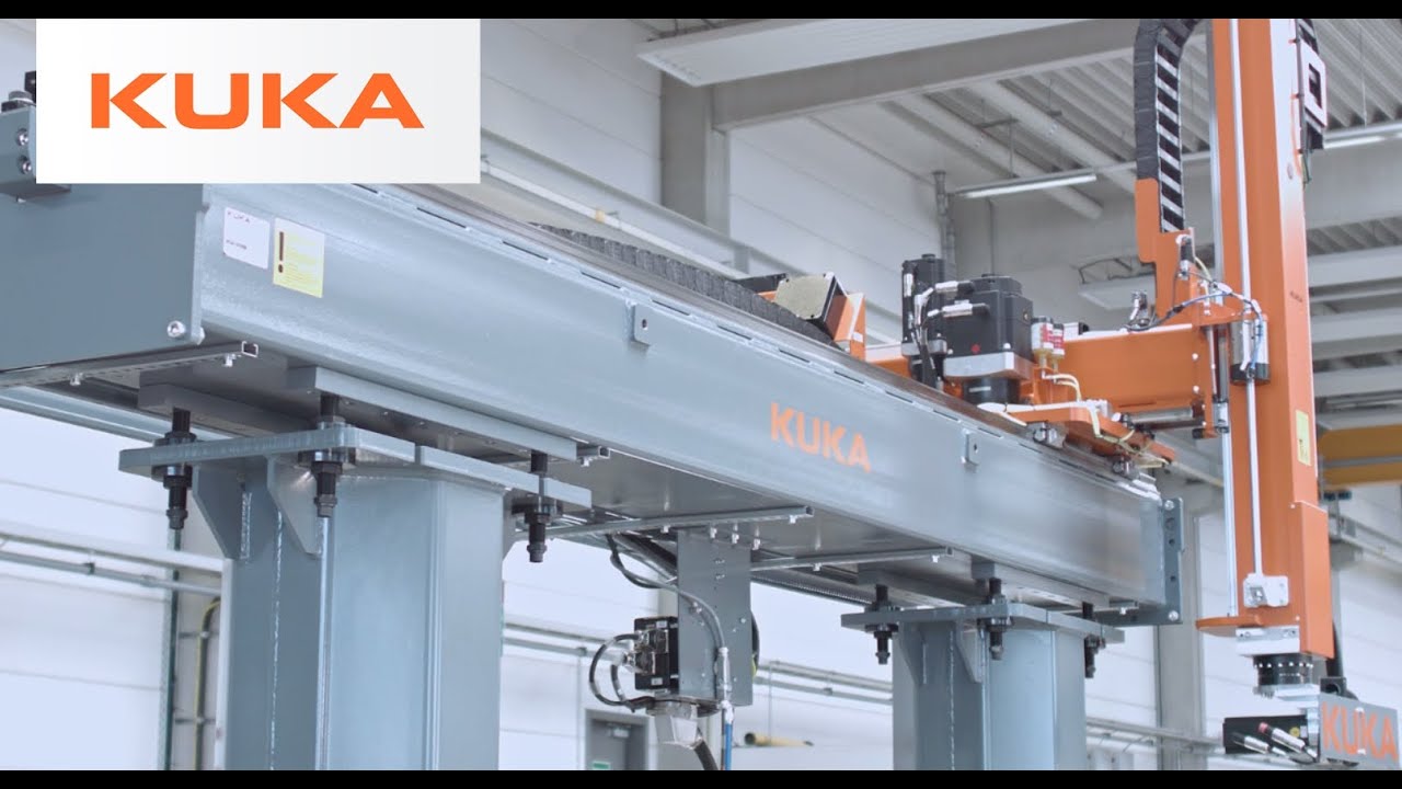 KUKA linear robot: Versatility for highest demands in handling, palletizing and more