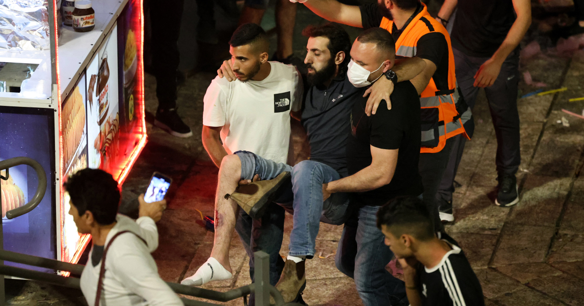 Scores of Palestinians in East Jerusalem wounded on holy night