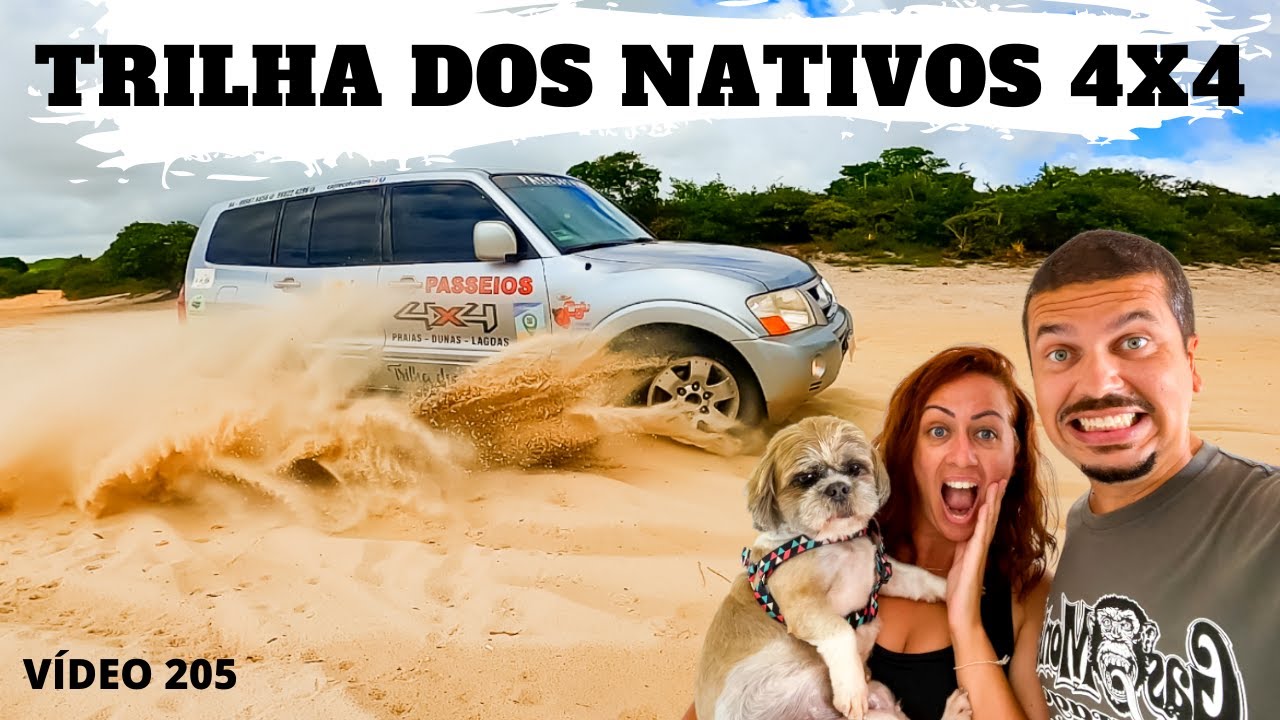 FOMOS CONVIDADOS PELA CAJU ECOTURISMO PARA FAZER UM SUPER PASSEIO 4X4 NA TRILHA DOS NATIVOS - RN