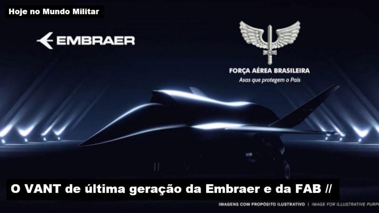 O VANT de última geração da Embraer e da FAB