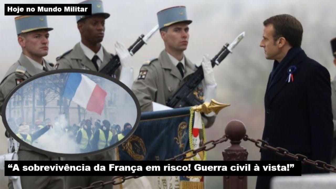 "A sobrevivência da França em risco! Guerra Civil à vista!"