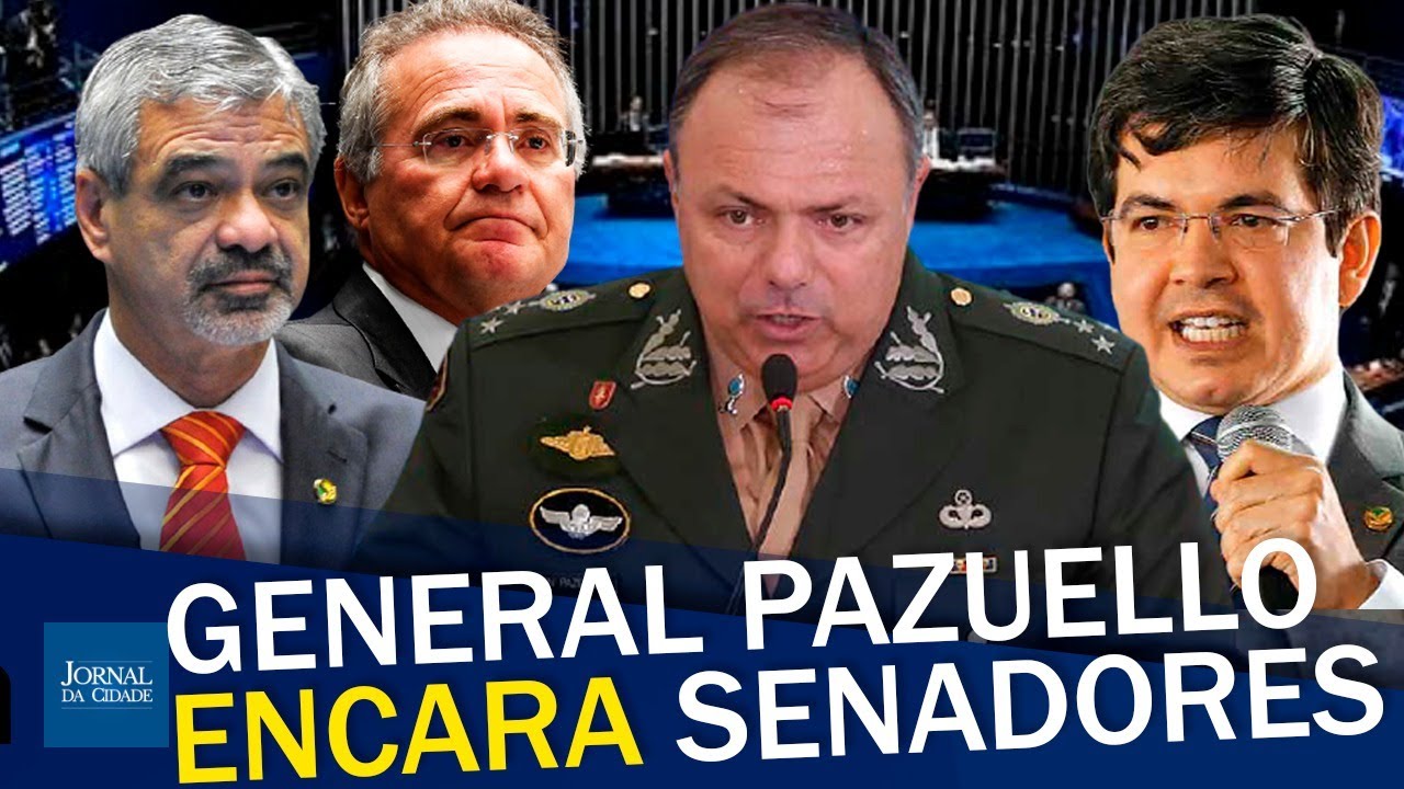 AO VIVO - General Pazuello encara senadores na CPI