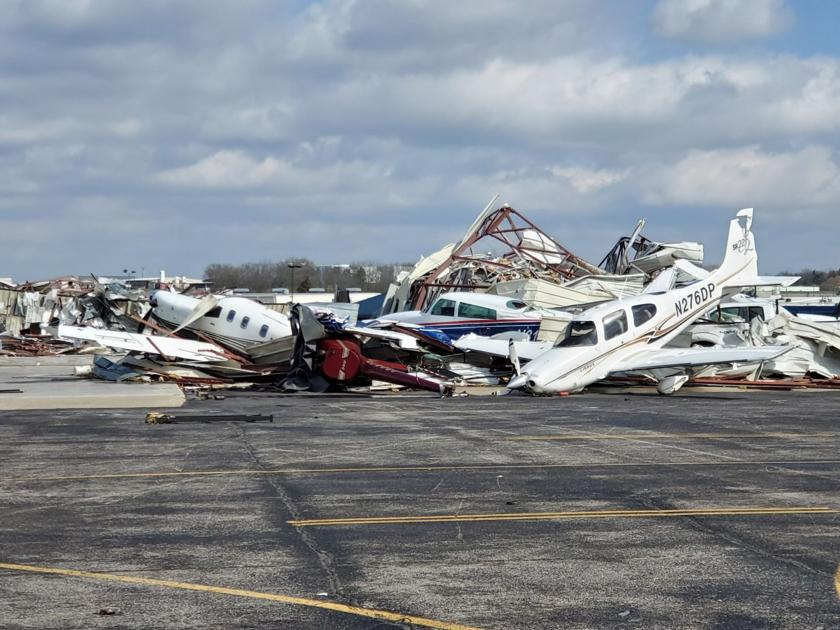 Damage at John C. Tune Airport exceeds $90 million, not including aircraft