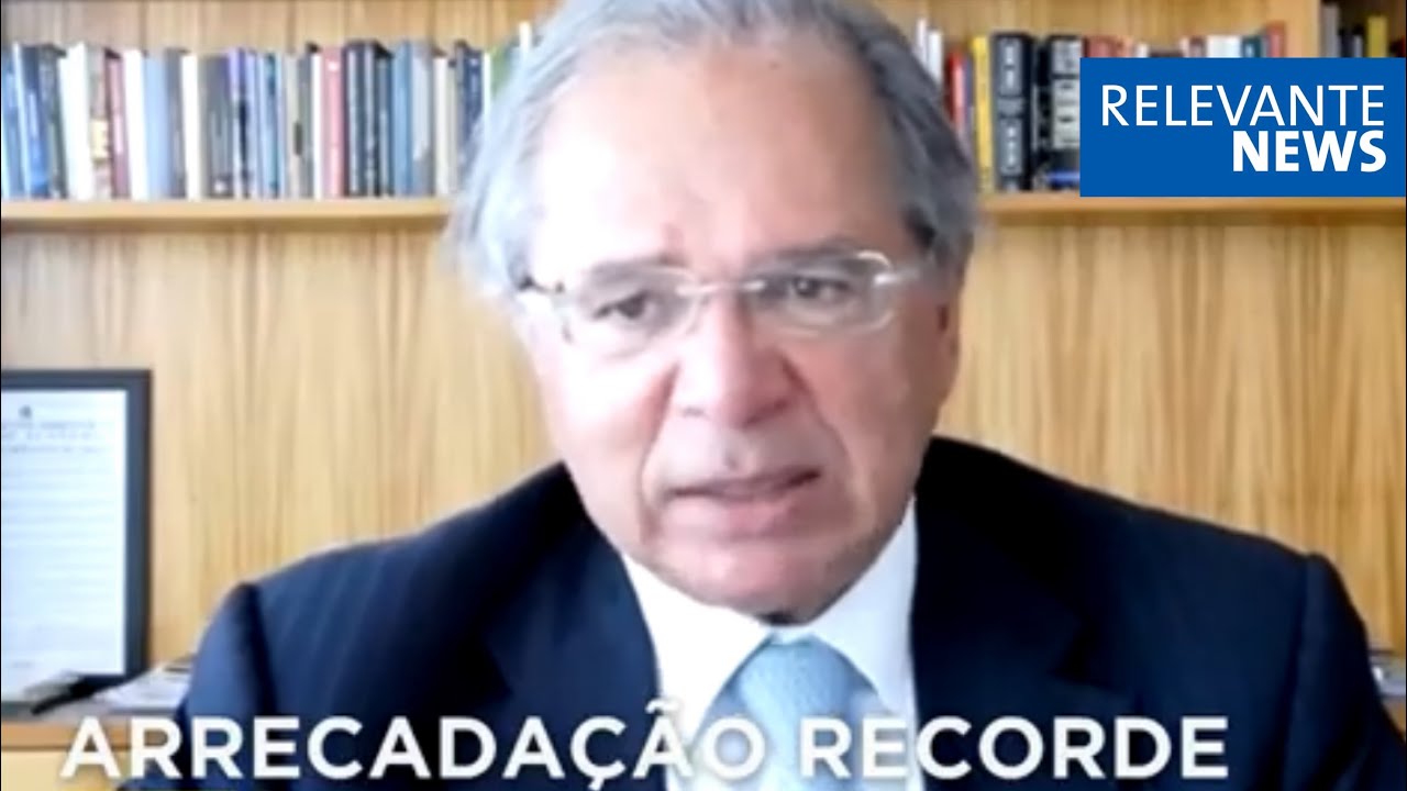 Mesmo diante a pandemia, arrecadação bate recorde em abril e Ministro Paulo Guedes comemora