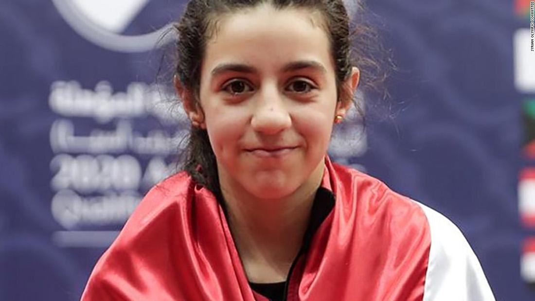 11-year-old Syrian table tennis player Hend Zaza qualifies for Olympics