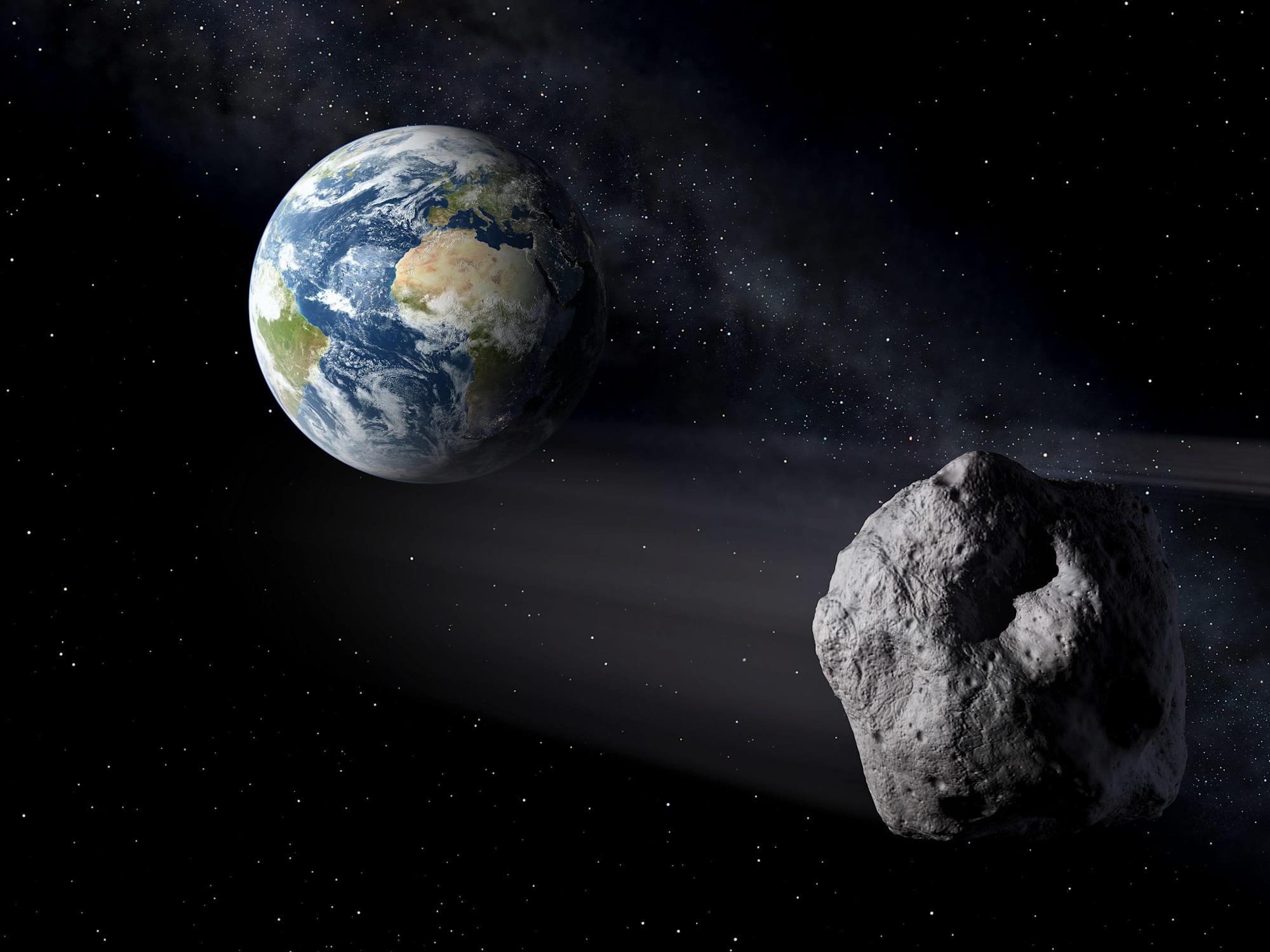 NASA says a 'potentially hazardous' asteroid, which could be bigger than the Eiffel Tower, will shoot past Earth next week
