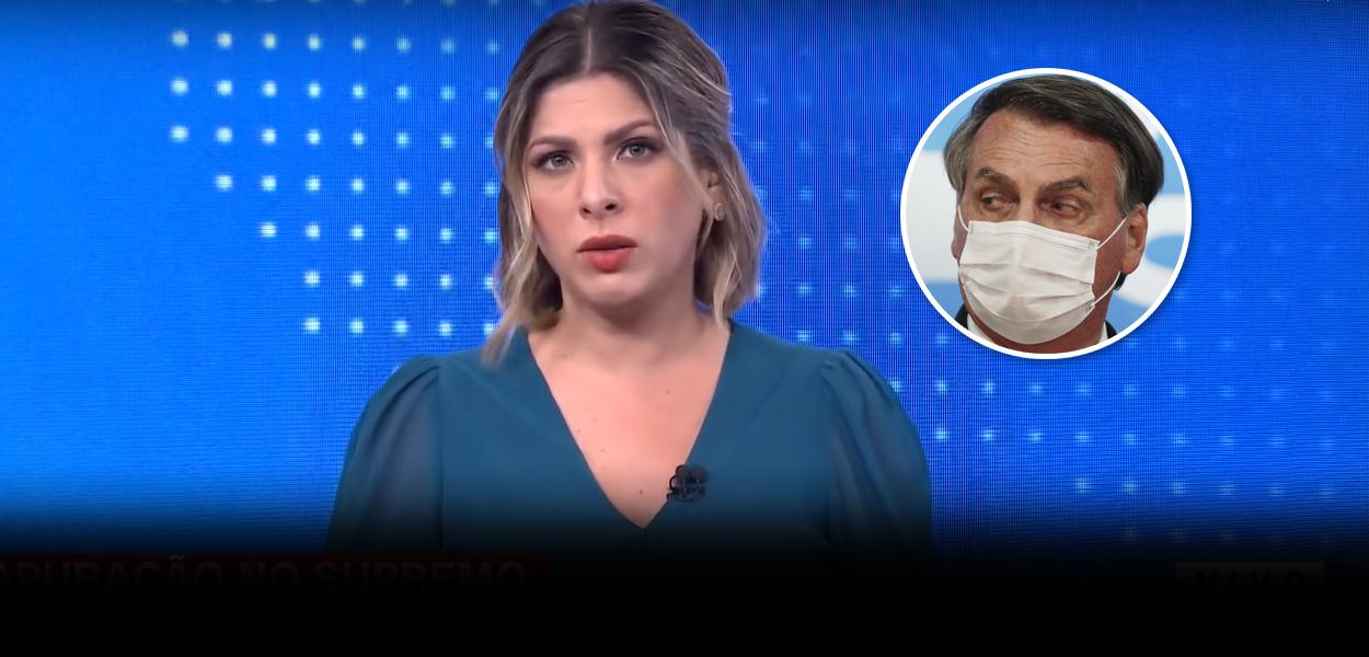 Daniela Lima, da CNN, rebate Bolsonaro: não sei se é ameaça de morte ou de ditadura, mas não passará (vídeos)