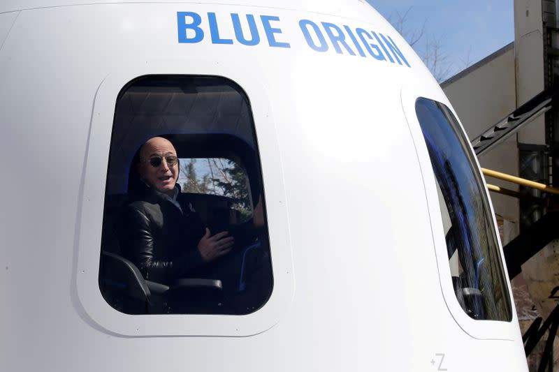Amazon's billionaire founder Jeff Bezos to fly to space next month
