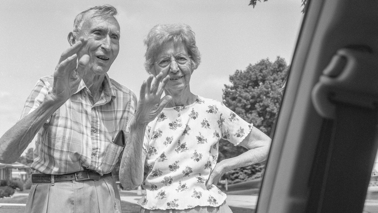 A Photographer’s Parents Wave Farewell