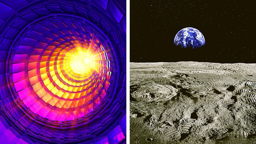 A Hadron Collider on the Moon Could Create 1,000 Times More Energy Than CERN