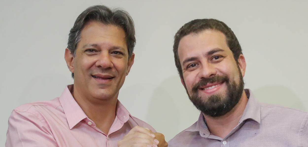 PT tenta costurar acordo entre Haddad e Boulos para o governo de São Paulo