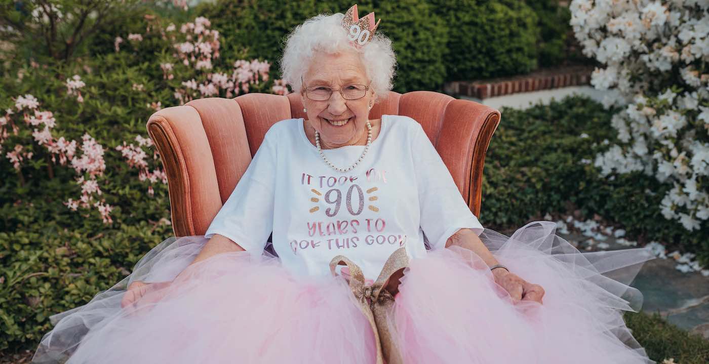 This Grandma Turned 90 And Had a Blast at Her Princess-Themed Birthday Party – LOOK