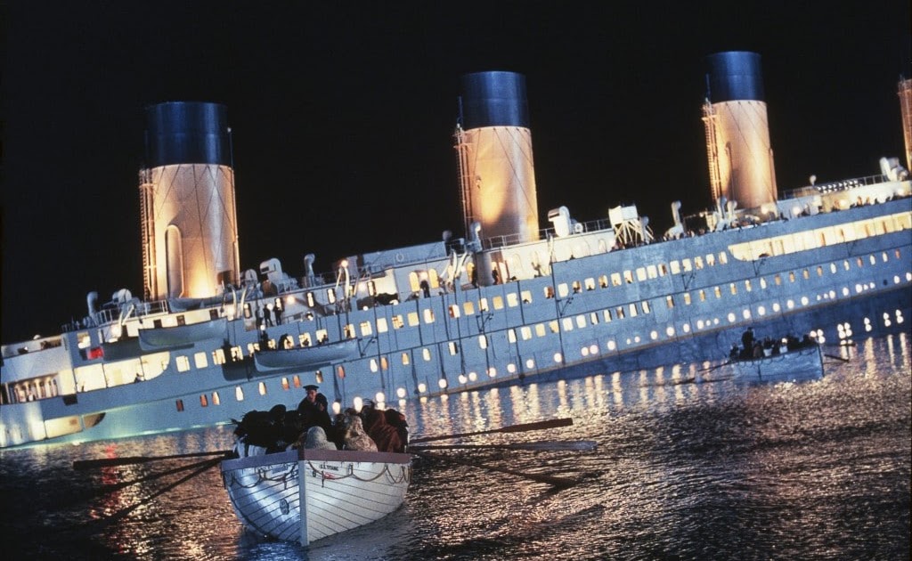 Primeiras ações após a colisão do Titanic