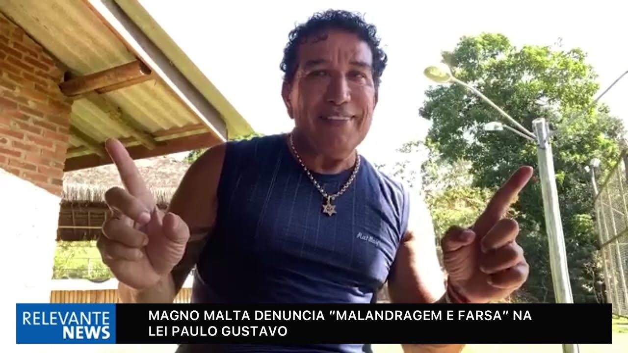 Magno Malta denuncia “malandragem e farsa” da lei Paulo Gustavo