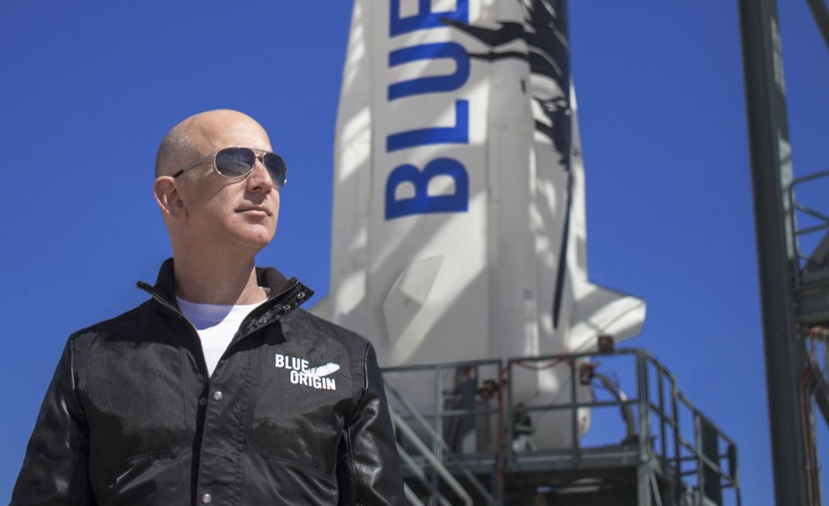 A lifelong dream and 20 years of work: How Blue Origin and Jeff Bezos arrived at their 1st astronaut launch