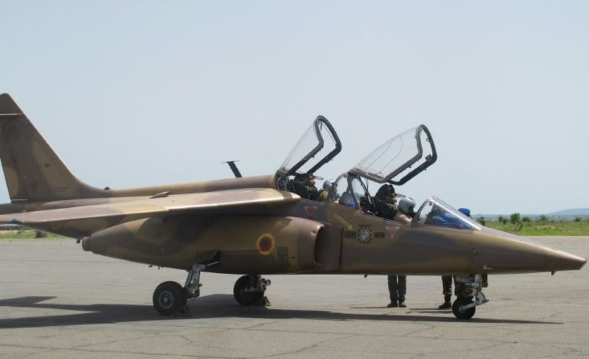 Nigerian fighter jet shot down by criminals, pilot survives