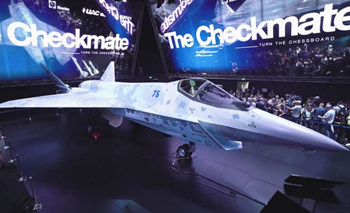 Russia Unveils Fifth-Generation Fighter Jet To Take On F-22s, F-35s